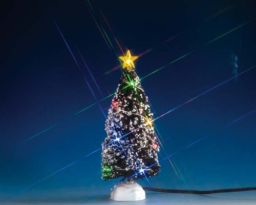 Lemax kerstdorpminiatuur Multi light evergreen tree, medium