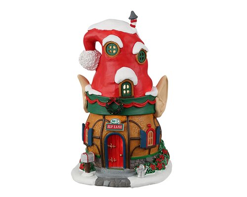 Lemax kerstdorpminiatuur Santa's Wonderland No. 1 elf lane