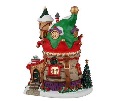 Lemax kerstdorpminiatuur Santa's Wonderland No. 2 elf lane