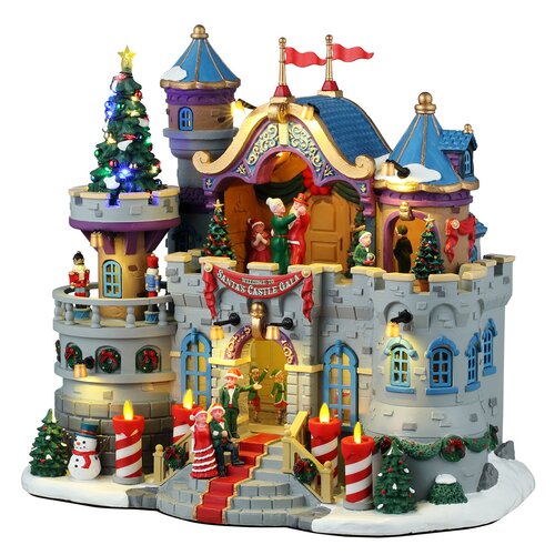 Lemax kerstdorpminiatuur Santa's Wonderland Santa's castle gala
