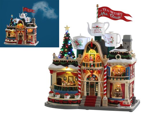 Lemax kerstdorpminiatuur Santa's Wonderland Tea with Mrs. Claus