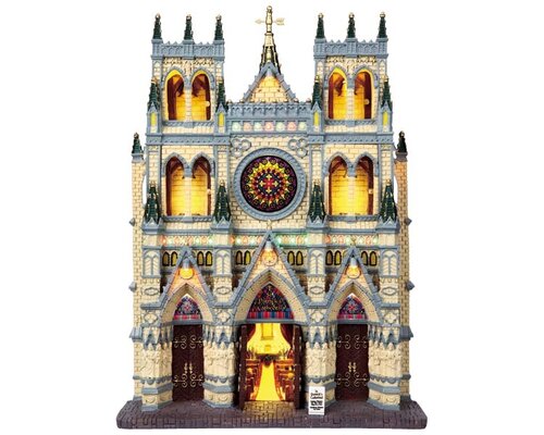 Lemax kerstdorpminiatuur St. Patrick's Cathedral