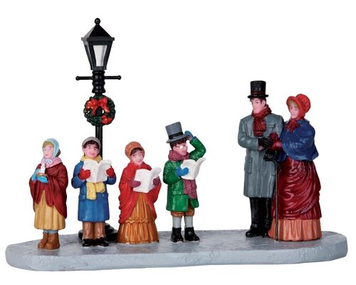 Lemax kerstdorpminiatuur Street lamp serenade