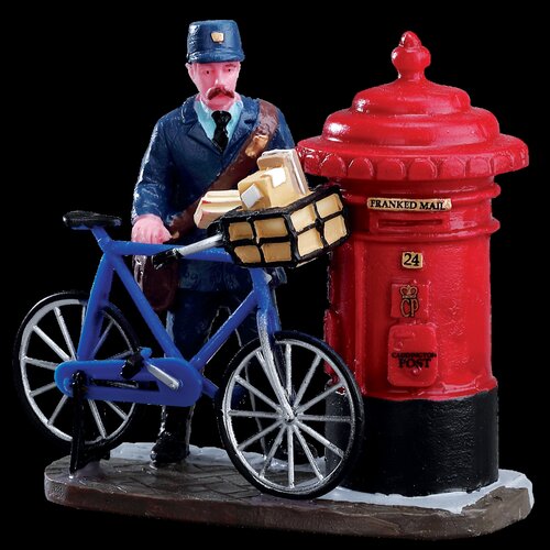 Lemax kerstdorpminiatuur The postman