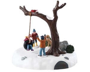 Lemax kerstdorpminiatuur Tire swing twirl