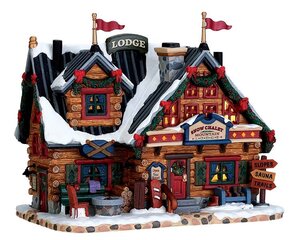 Lemax kerstdorpminiatuur Vail Village Apres-ski lodge 