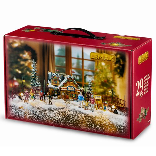 Lemax kerstdorpminiatuur Vail Village Apres-ski lodge set - afbeelding 1