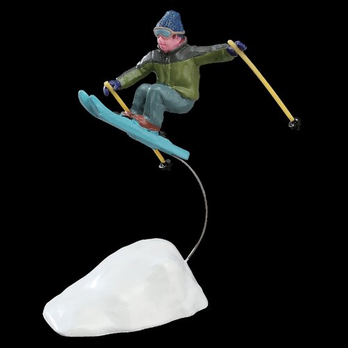 Lemax kerstdorpminiatuur Vail Village Catching air