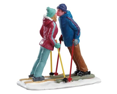 Lemax kerstdorpminiatuur Vail Village First ski date