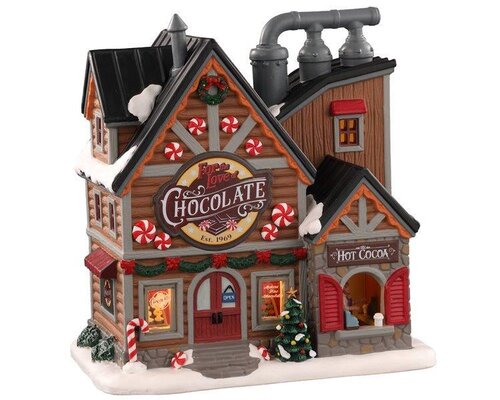 Lemax kerstdorpminiatuur Vail Village For the love of chocolate shop