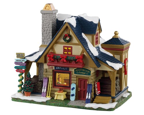 Lemax kerstdorpminiatuur Vail Village Havenwood lodge