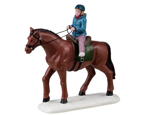Lemax kerstdorpminiatuur Vail Village Practice trails set van 2