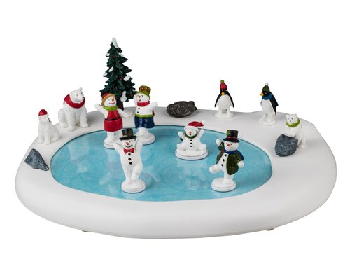 Lemax kerstdorpminiatuur Vail Village Secret snowman ball
