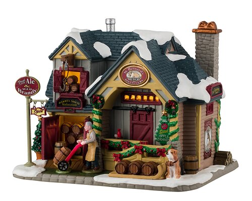 Lemax kerstdorpminiatuur Vail Village St. Bernard's brewery & distillery