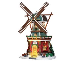 Lemax kerstdorpminiatuur Vail Village Stony brook windmill