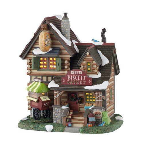 Lemax kerstdorpminiatuur Vail Village The biscuit basket