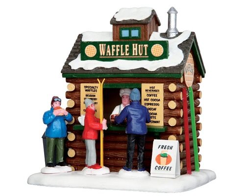 Lemax kerstdorpminiatuur Vail Village Waffle hut