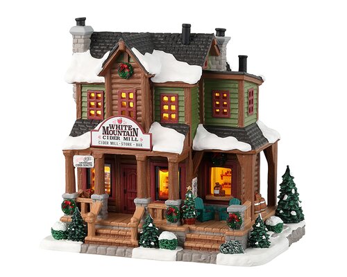 Lemax kerstdorpminiatuur Vail Village White mountain cider mill