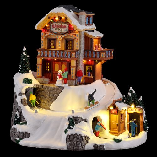 Lemax kerstdorpminiatuur Vail Village Winterhaus resort