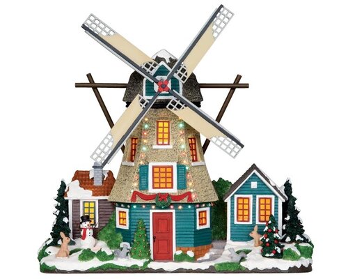 Lemax kerstdorpminiatuur Windmill