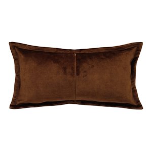 Lendekussen GRACE Cognac - 50 x 30 cm - afbeelding 2