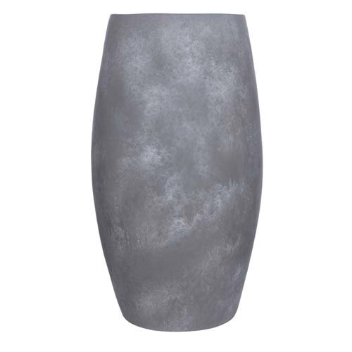 Lester vaas l.grijs stone - h70xd39cm