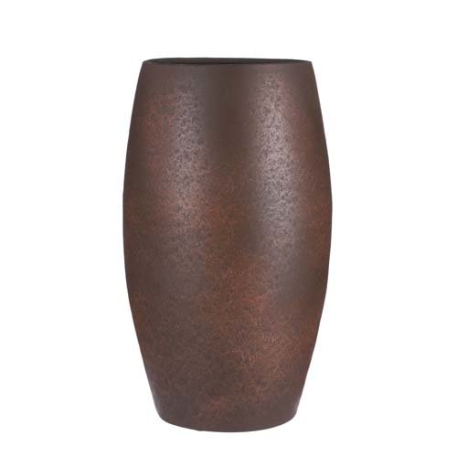 Lester vaas roest stone - h70xd39cm