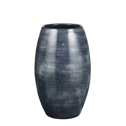 Lester vaas rond d. blauw - h50xd30cm