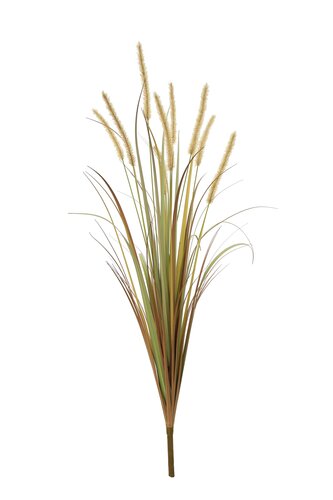Levensechte Kunst Pluimgras Steker - H113cm Bruin