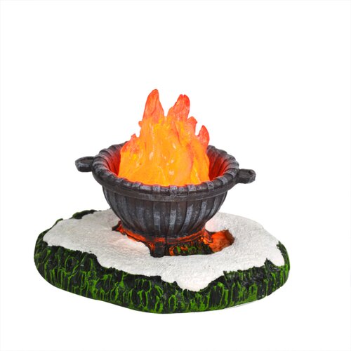 Little fire battery operated - L 6 x W 5 x H 5 cm