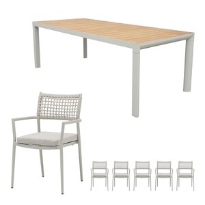 Royal Seasons Liv 6-zits tuinset zand - afbeelding 1