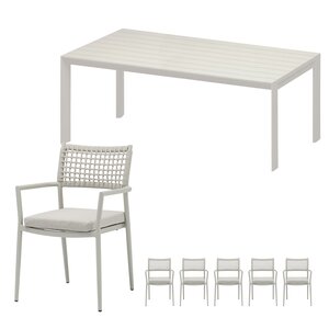 Ease Up Liv 6-zits tuinset zand - afbeelding 1