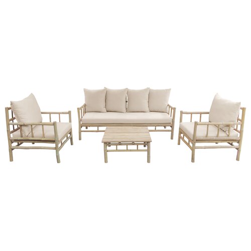 Lombok bamboe sofaset