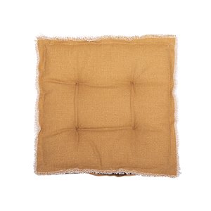 Palletkussen RAFFELED Beige - 40 x 40 x 8 cm