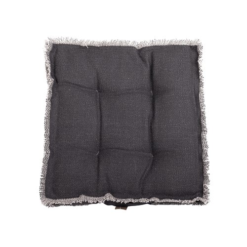 Palletkussen RAFFELED Dark Grey - 40 x 40 x 8 cm