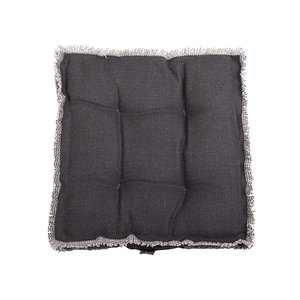 Palletkussen RAFFELED Dark Grey - 40 x 40 x 8 cm