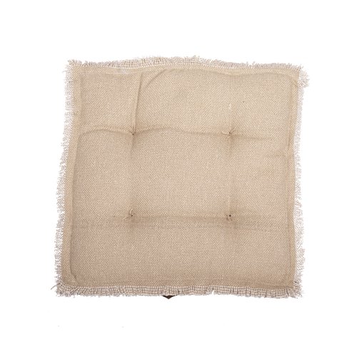 Palletkussen RAFFELED Natural - 40 x 40 x 8 cm