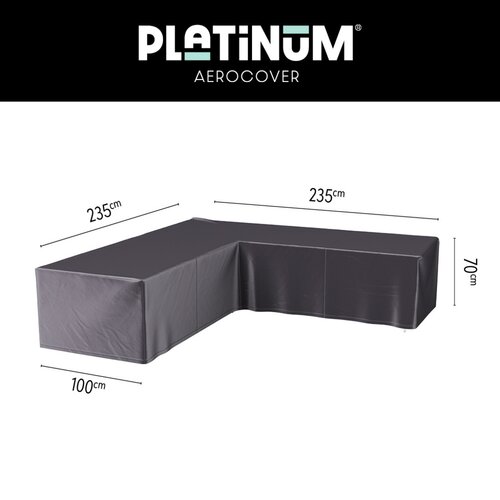 Lounge cover L 235x235x100xH70 - afbeelding 1