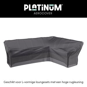 Lounge cover L Right 270x210x85xH65/90 HB Anthracite - afbeelding 2