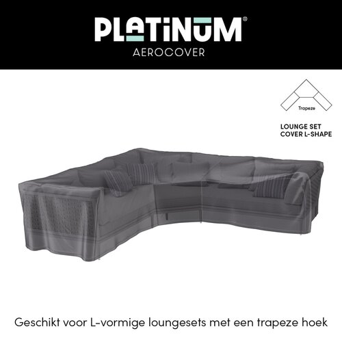 Lounge cover L/Trapeze 270x270x100xH70 Anthracite - afbeelding 2