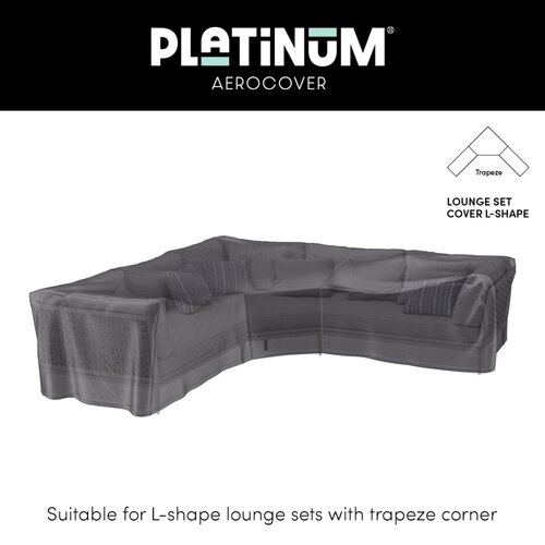 Lounge cover L/Trapeze 270x270x100xH70 Anthracite - afbeelding 3