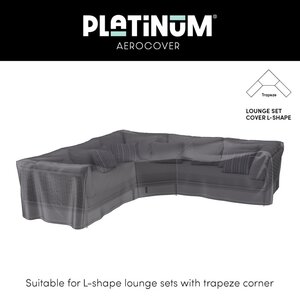 Lounge cover L/Trapeze 270x270x100xH70 Anthracite - afbeelding 3