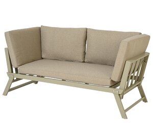 Outdoor Living loungebank Malmö crème/geel - afbeelding 1