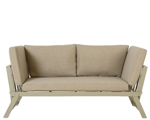 Outdoor Living loungebank Malmö crème/geel - afbeelding 2