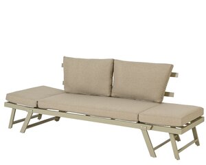 Outdoor Living loungebank Malmö crème/geel - afbeelding 3