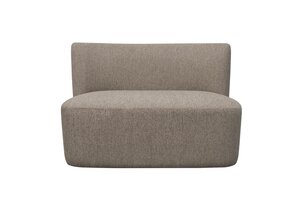 Loveseat Falun - L115 x H76cm Taupe - afbeelding 1