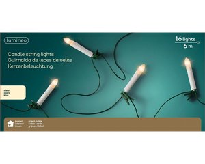Lumineo LED Candle lights 16L Warm wit - 600 cm - afbeelding 1