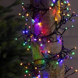 Lumineo LED cluster Twinkle multi/zwart 1512 L - 1400 cm - afbeelding 3