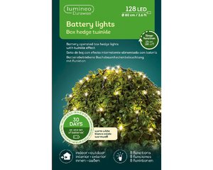 Lumineo Durawise Buxus Net verlichting 128 L Warm wit - Ø 80 cm - afbeelding 1