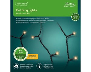 Lumineo Durawise twinkle LED classic warm 192 L - 1430 cm - afbeelding 1